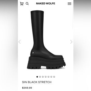 Naked Wolfe platform boot